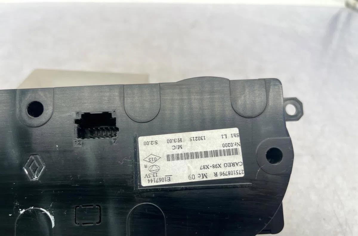 Commande de chauffage RENAULT CLIO 4 PHASE 1 occasion