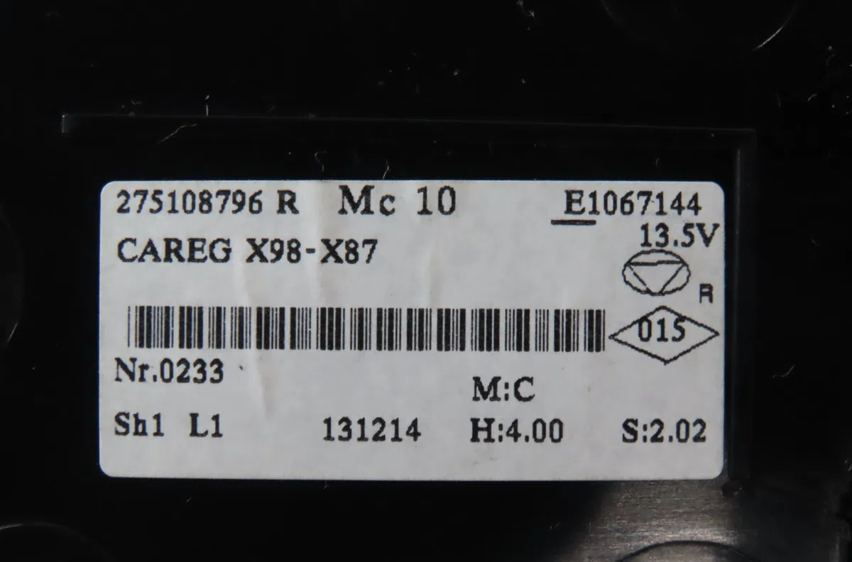 Commande de chauffage Renault CLIO IV (BH_) 0.9 tce 90 (2012) 5 portes occasion