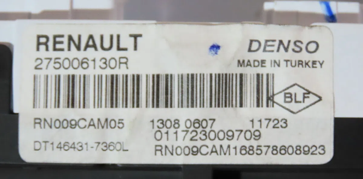 Commande de chauffage Renault CLIO V (B7_) Tce 90 (b7mt) (2020) occasion — photo 2