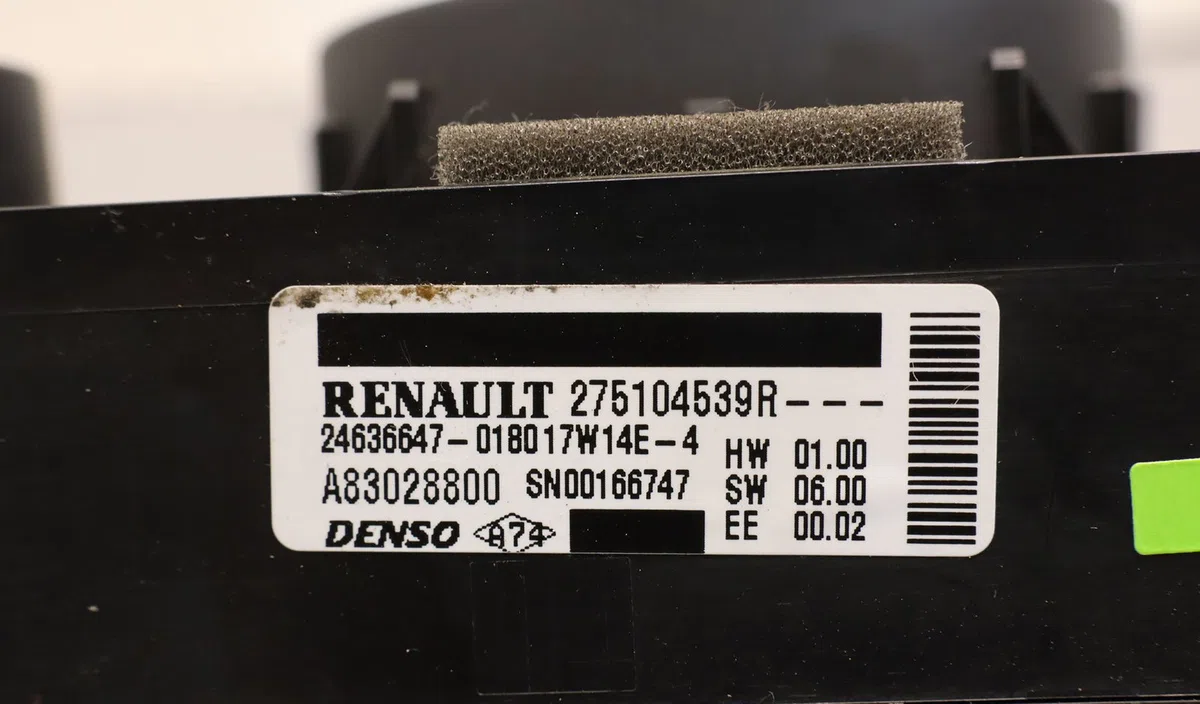 Commande de chauffage Renault KANGOO - GRAND KANGOO II (KW0-1_) 1.5 dci 110 (kw06, kw12) (2013) occasion — photo 2