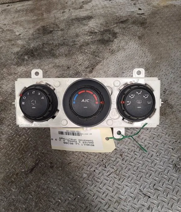 Commande de chauffage Renault MASTER III Camion plate-forme-Châssis (EV, HV, UV) 2.3 dci 125 fwd (ev0c, ev0d, ev0j, hv0c, hv0d, hv0h,... (2010) occasion