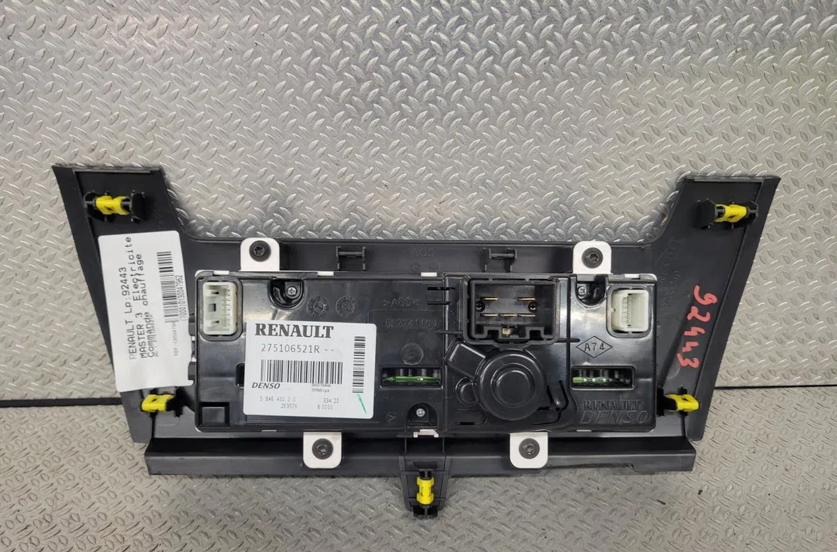 Commande de chauffage Renault MASTER III Camion plate-forme-Châssis (EV, HV, UV) 2.3 dci 145 fwd (ev0e, ev0f, hv0e, hv0f, uv0e, uv0f,... (2010) occasion — photo 2