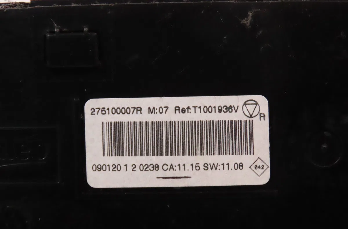Commande de chauffage RENAULT MEGANE 2009 occasion — photo 3