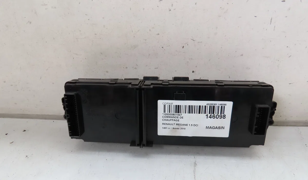 Commande de chauffage RENAULT MEGANE 2010 occasion — photo 2