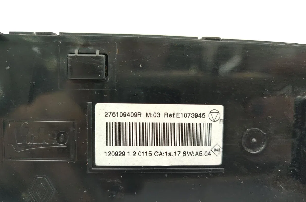 Commande de chauffage RENAULT SCENIC 3 PHASE 2 occasion — photo 2