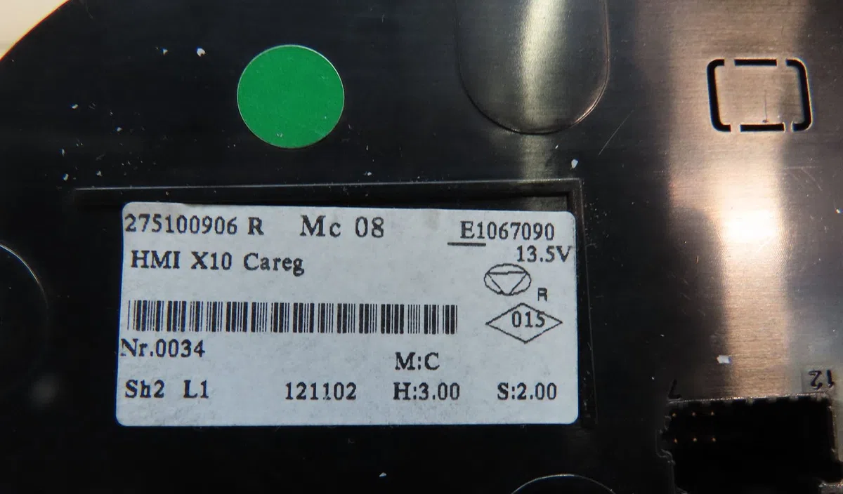 Commande de chauffage RENAULT ZOE 2013 occasion — photo 4