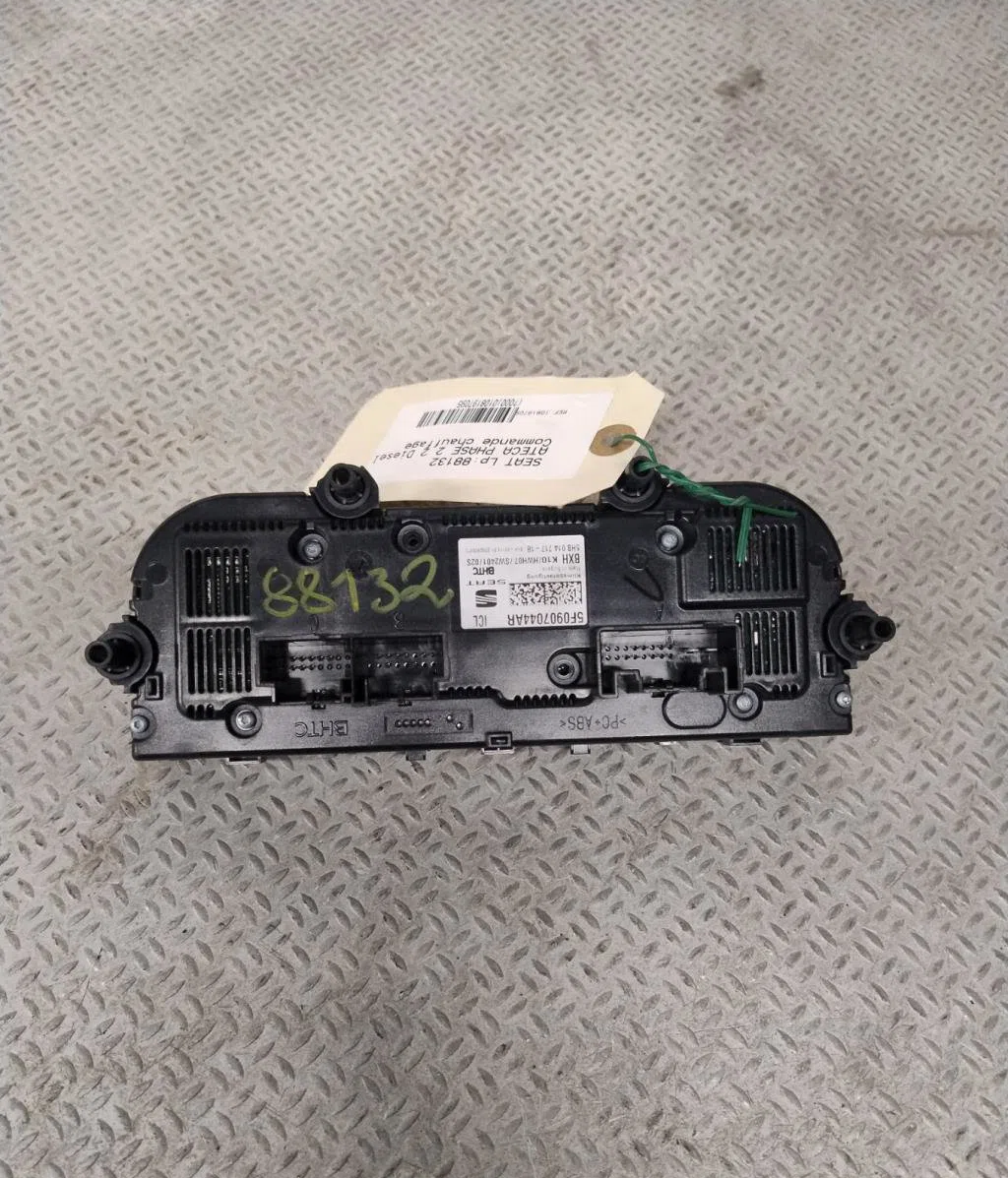 Commande de chauffage SEAT ATECA  ATECA PHASE 2 occasion — photo 2