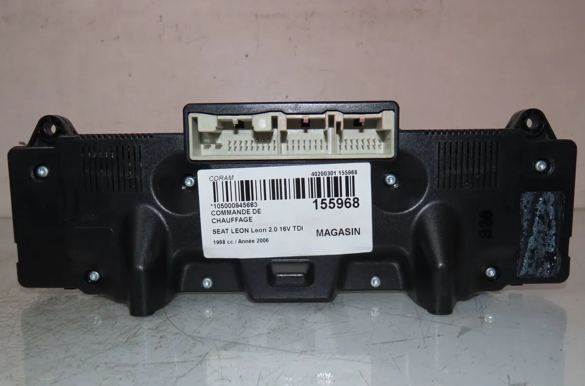 Commande de chauffage Seat LEON (1P1) 2.0 tdi 16v (2005-2012) occasion — photo 2