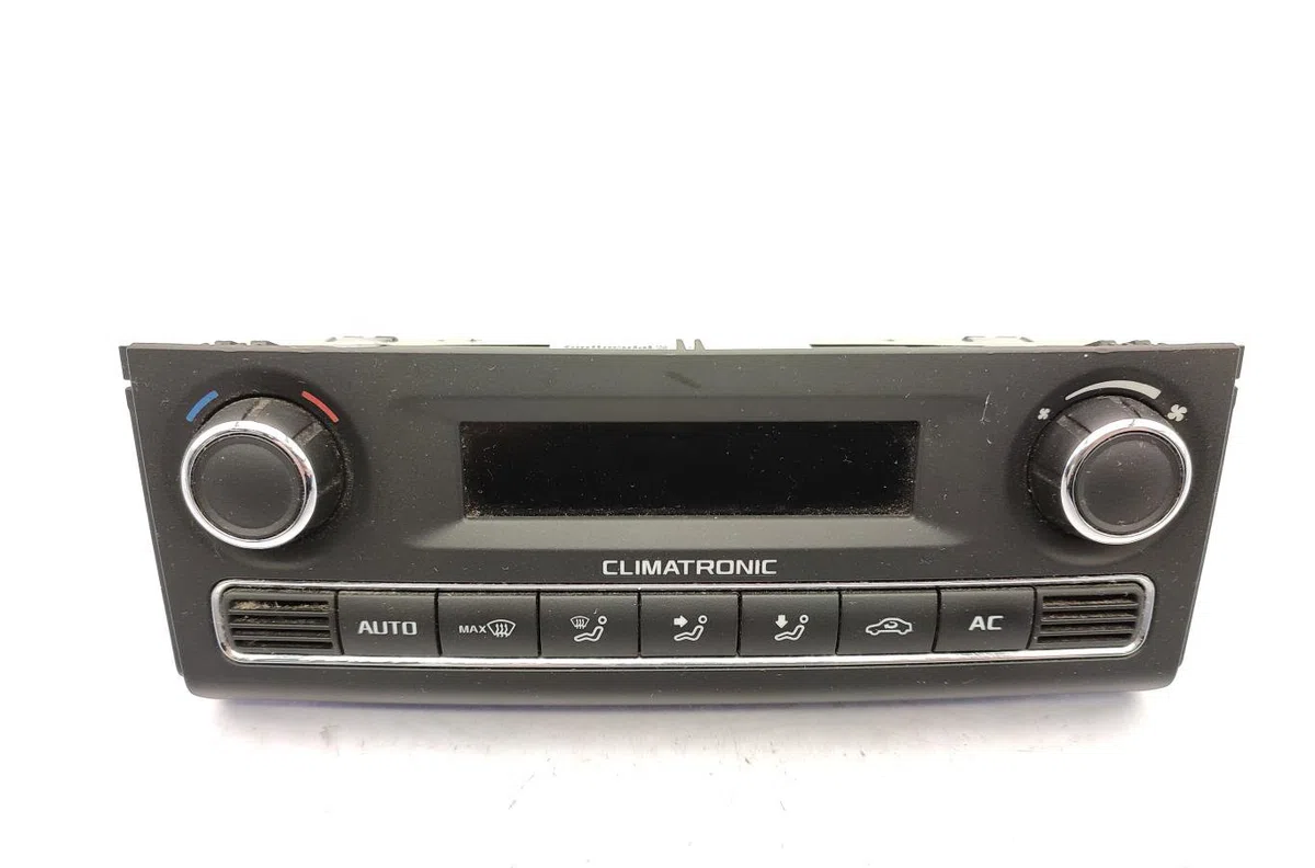 Commande de chauffage SKODA FABIA 2 PHASE 2 occasion — photo 2
