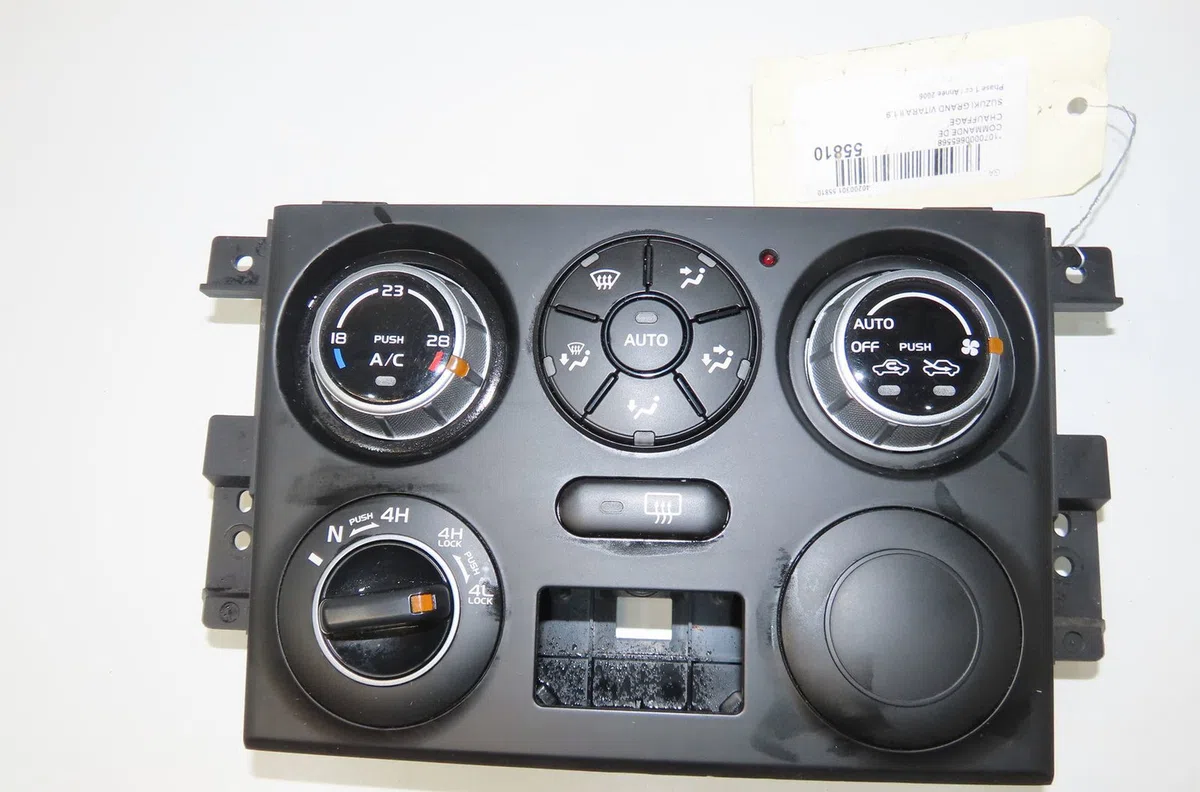 Commande de chauffage Suzuki GRAND VITARA II (JT, TE, TD) 1.9 ddis traction intégrale (jt419, td44, jb419wd,... (2005-2015) occasion