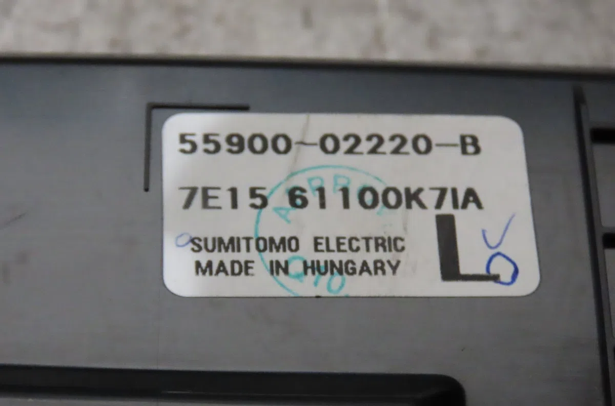 Commande de chauffage Toyota AURIS (_E15_) 1.6 (zre151_) (2007-2012) occasion — photo 2