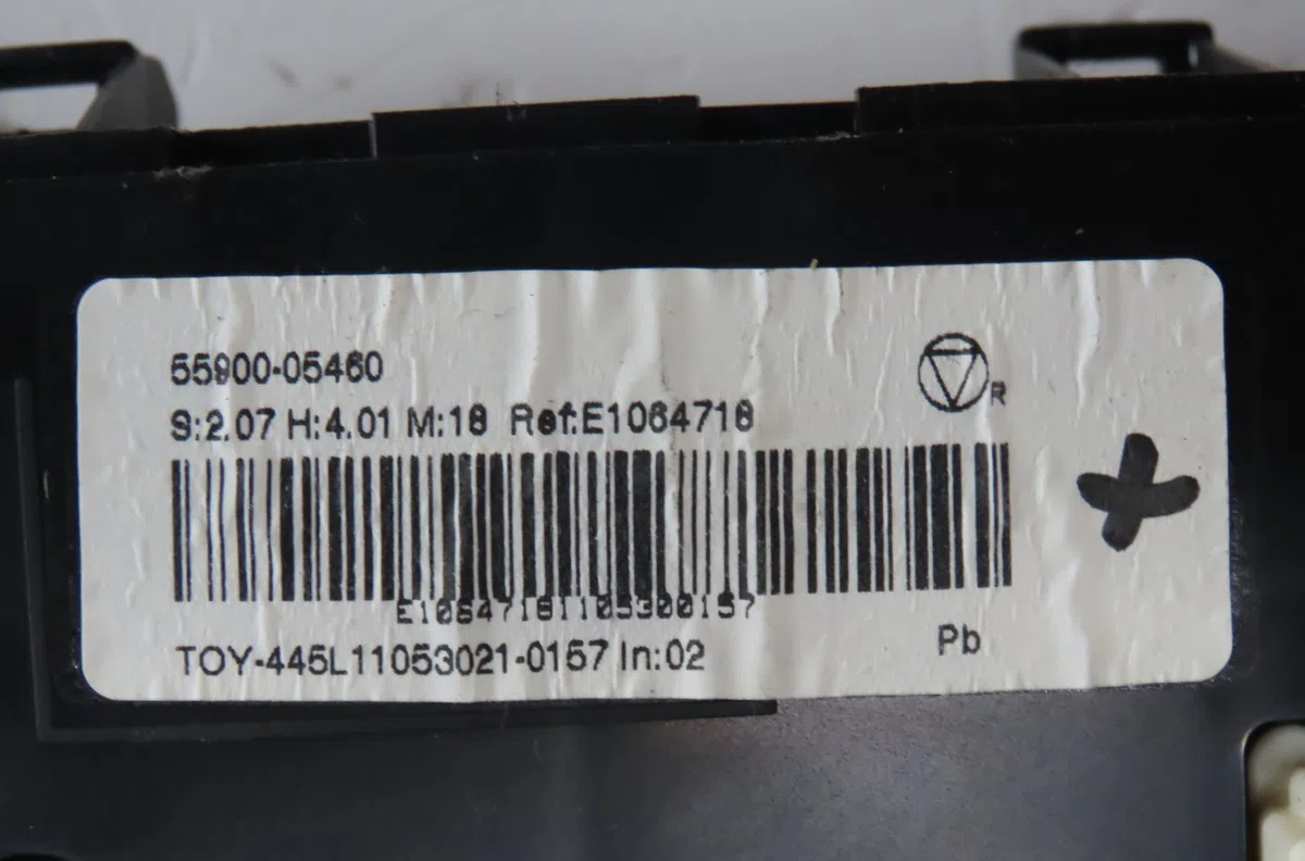 Commande de chauffage Toyota AVENSIS Break (_T27_) 2.0 d-4d (adt270_) (2011-2018) occasion — photo 2