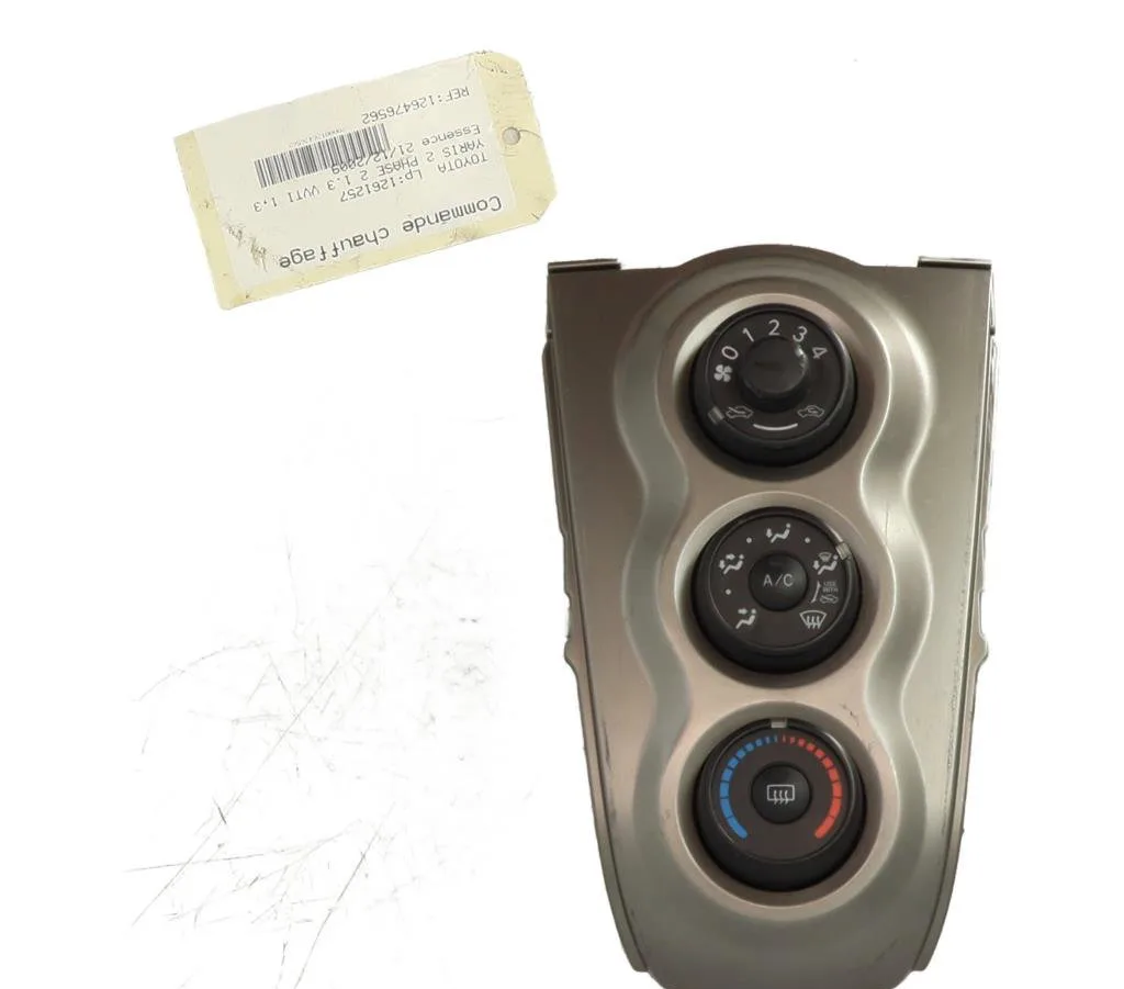 Commande de chauffage Toyota YARIS (_P9_) 1.33 vvt-i (nsp90_) (2008-2011) occasion