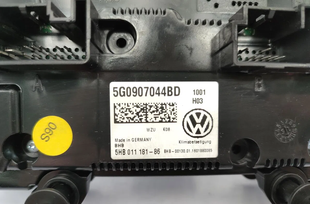 Commande de chauffage VOLKSWAGEN GOLF 7 PHASE 1 occasion — photo 4