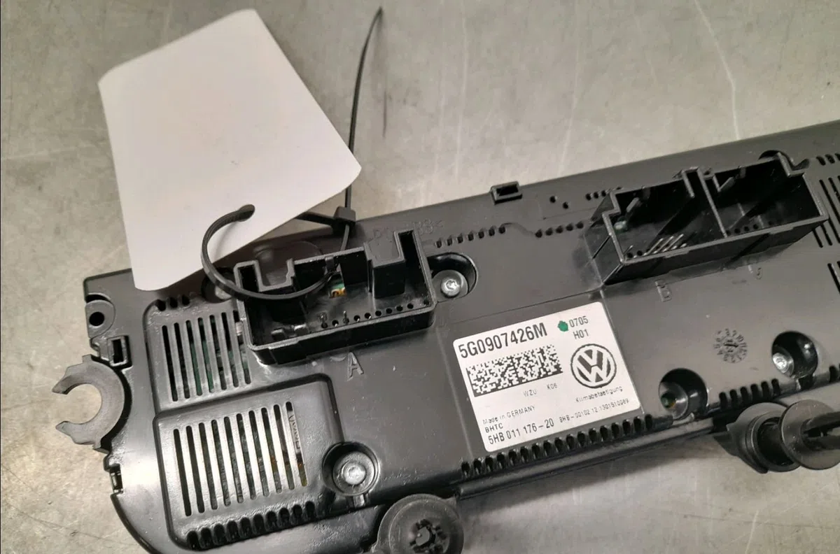 Commande de chauffage Volkswagen GOLF VII (5G1, BQ1, BE1, BE2) 1.2 tsi (2012-2017) occasion — photo 4