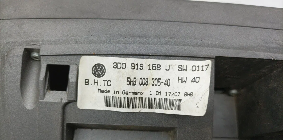 Commande de chauffage VOLKSWAGEN PHAETON PHASE 1 occasion — photo 4