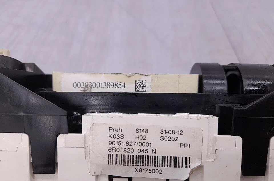 Commande de chauffage VOLKSWAGEN POLO 5 PHASE 1 occasion — photo 3