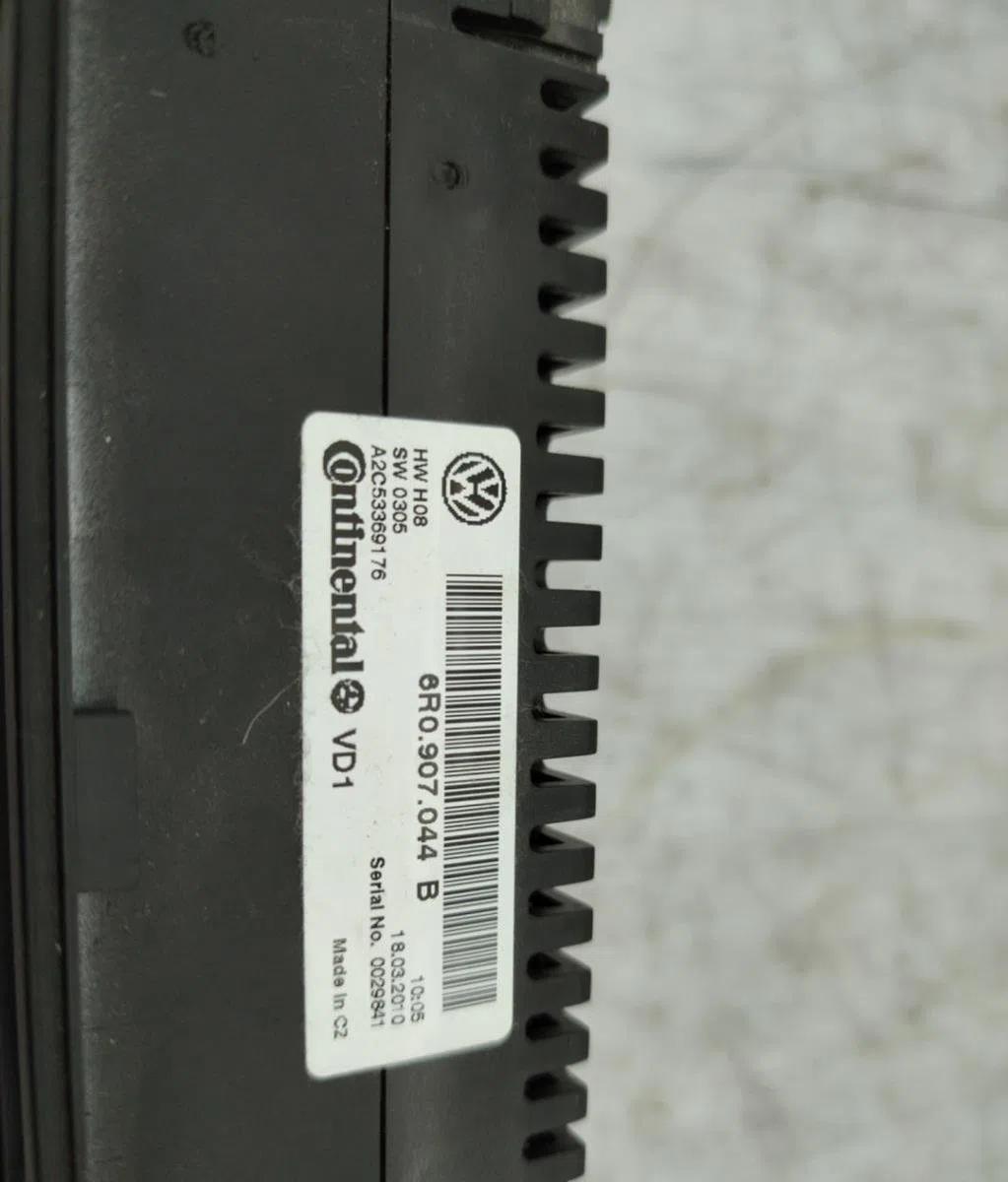 Commande de chauffage VOLKSWAGEN POLO 5 PHASE 1 occasion — photo 2