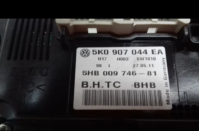 Commande de chauffage Volkswagen TOURAN (1T3) 1.4 tsi (2010-2015) occasion
