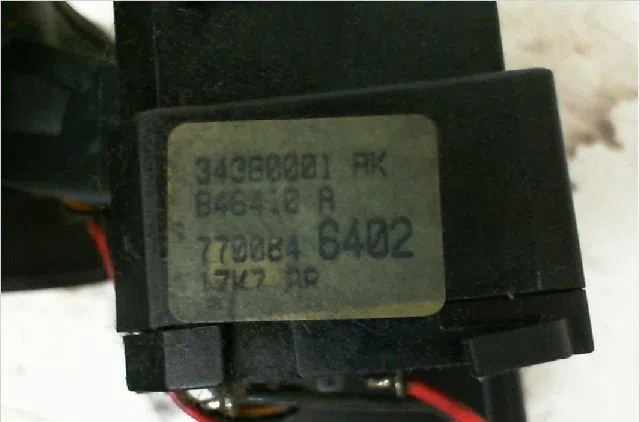 Commande eclairage RENAULT MEGANE II Phase 1 09-2003--12-2005 1.9 DCI 120ch occasion — photo 3