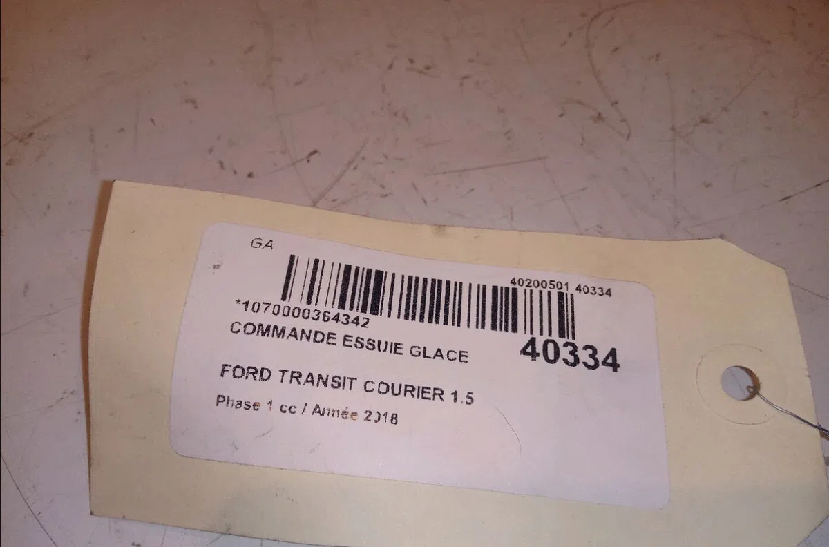 Commande essuie glace Ford TRANSIT COURIER B460 Camionnette-Monospace 1.5 tdci (2014) occasion — photo 4