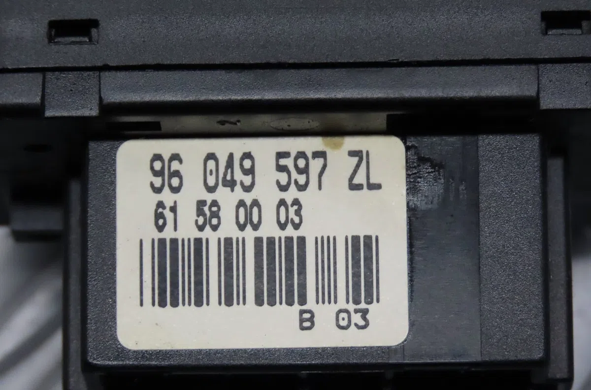 Commande essuie glace Peugeot 206 3-5 portes (2A-C) 1.1 i (1998-2007) occasion — photo 4