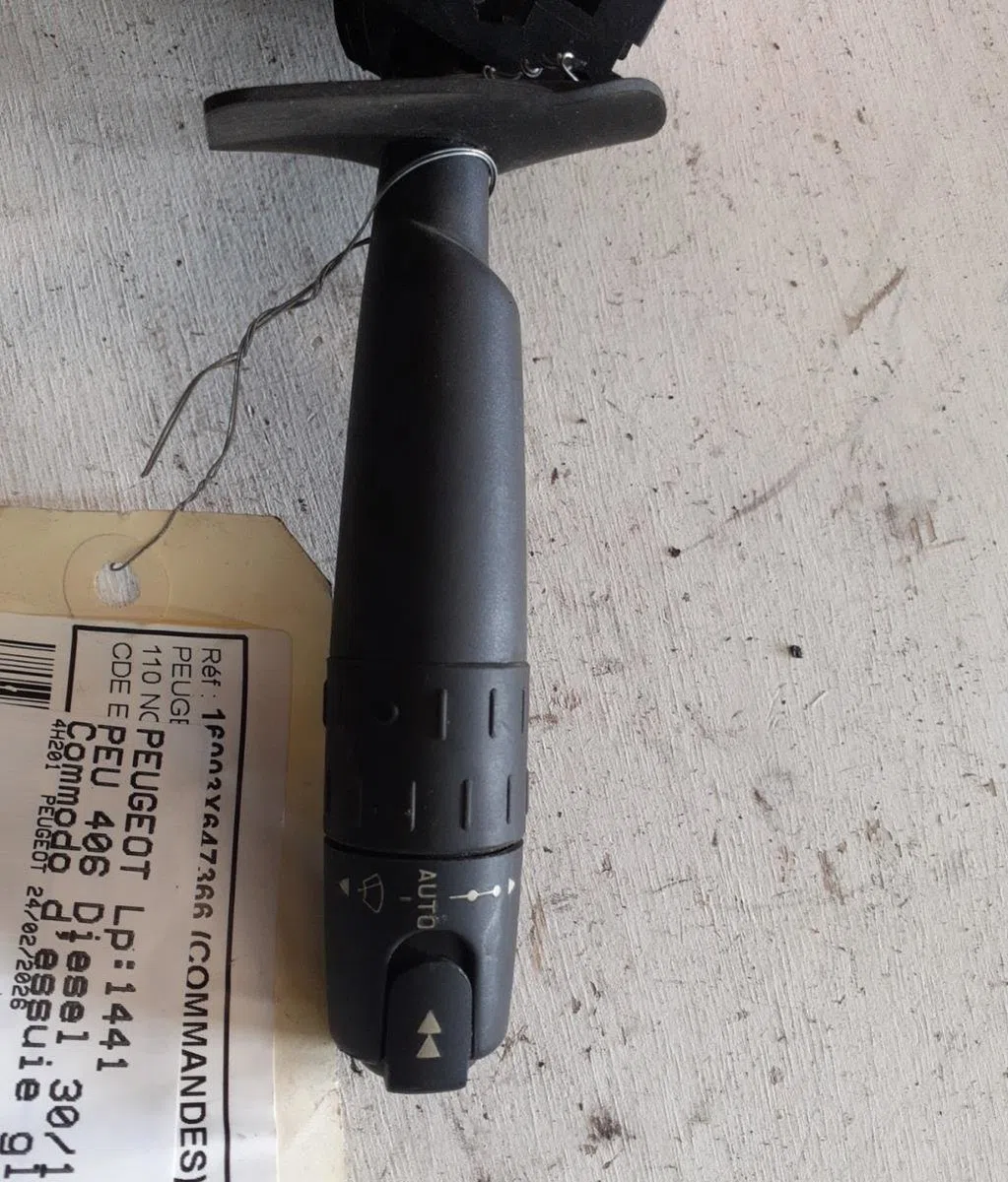 Commande essuie glace Peugeot 406 (8B) 2.0 hdi 110 (1998-2001) 4 portes occasion
