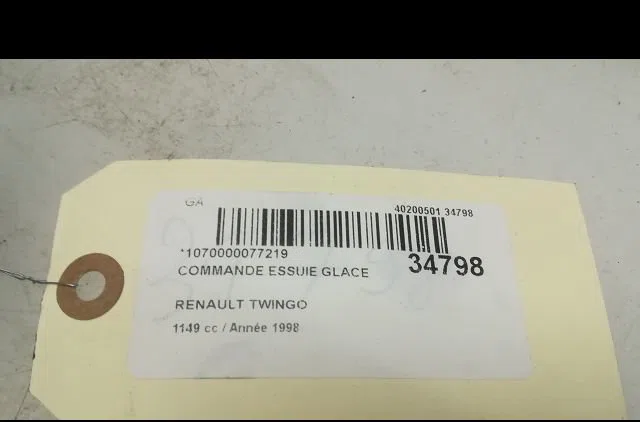 Commande essuie glace RENAULT TWINGO I 1998 occasion — photo 4
