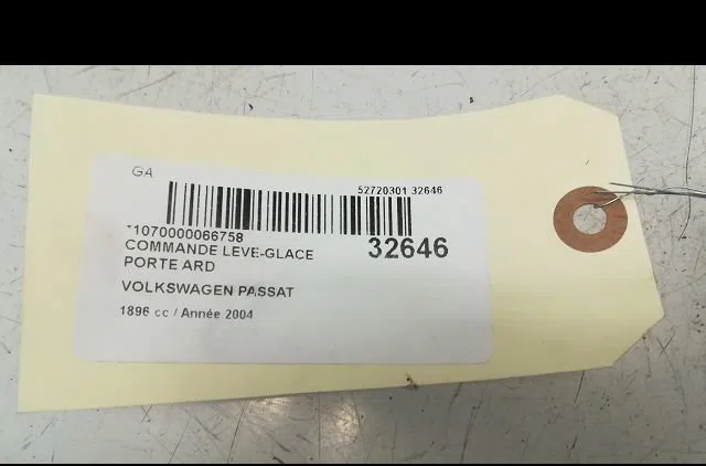 Commande leve-glace porte arrière droite Volkswagen PASSAT B5.5 Variant (3B6) 1.9 tdi (2000-2005) occasion — photo 4