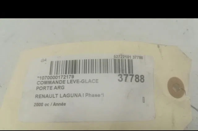 Commande leve-glace porte arrière gauche Renault LAGUNA I (B56_, 556_) 1.9 dti (b56j) (1997-2001) occasion — photo 4