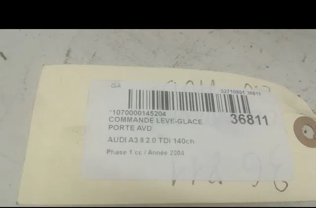 Commande lève-glace porte avant droite Audi A3 (8P1) 2.0 tdi 16v (2003-2012) 3 portes occasion — photo 3