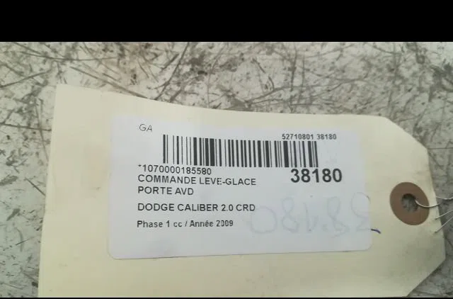 Commande lève-glace porte avant droite Dodge CALIBER 2.0 crd (2006) occasion — photo 3