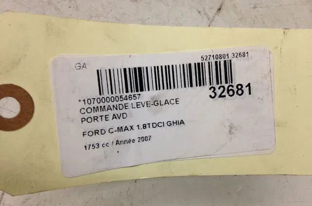 Commande lève-glace porte avant droite FORD CMAX I 2007 occasion — photo 3