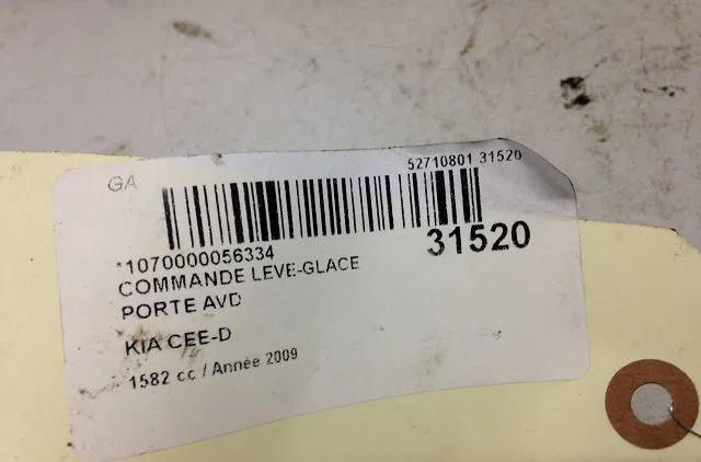 Commande lève-glace porte avant droite KIA CEE D II 2009 occasion — photo 4