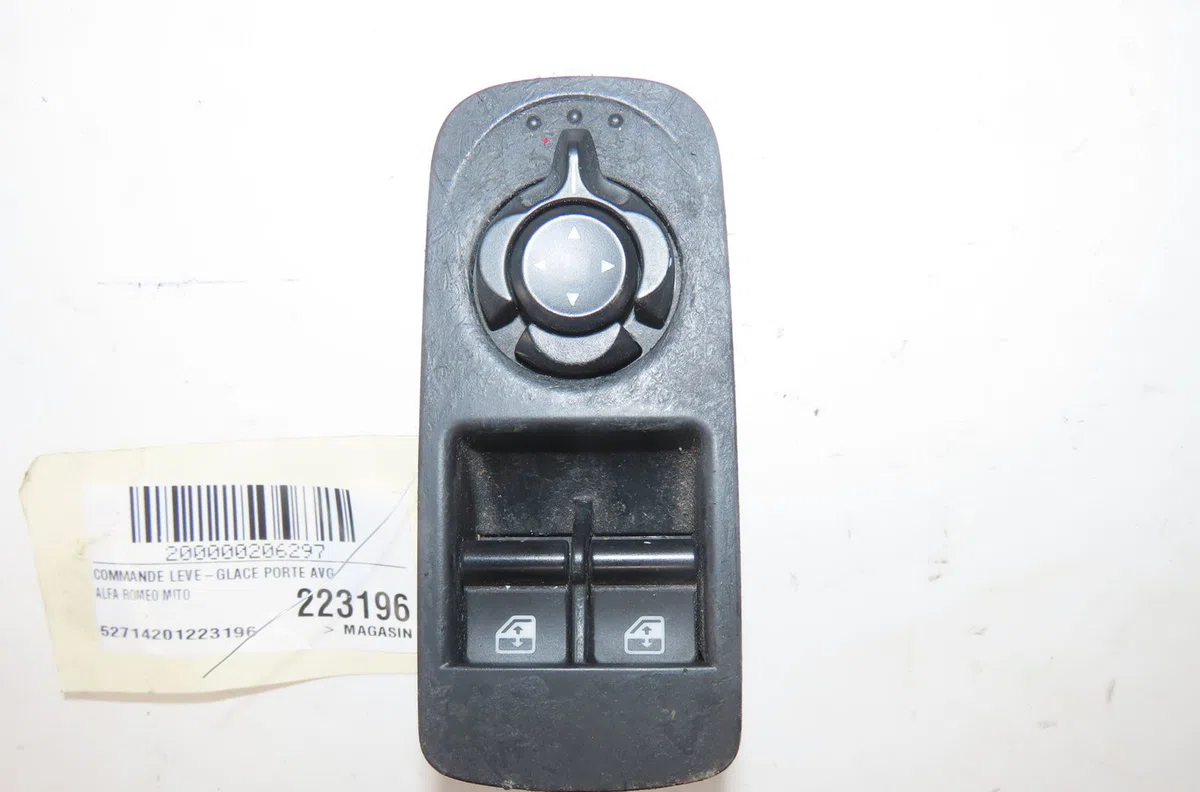 Commande lève-glace porte avant gauche Alfa romeo MITO (955_) 1.3 multijet (955axp1a, 955ayc1a) (2009-2018) 3 portes occ