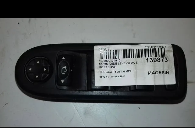 Commande lève-glace porte avant gauche Peugeot 508 I (8D_) 1.6 hdi (2010-2018) occasion
