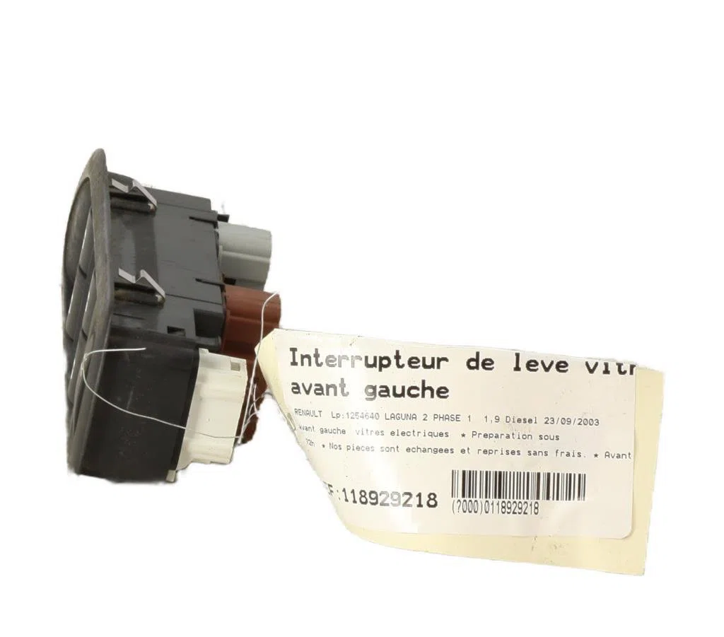 Commande lève-glace porte avant gauche Renault LAGUNA II (BG0-1_) 1.9 dci (bg08, bg0g) (2001-2007) occasion — photo 2