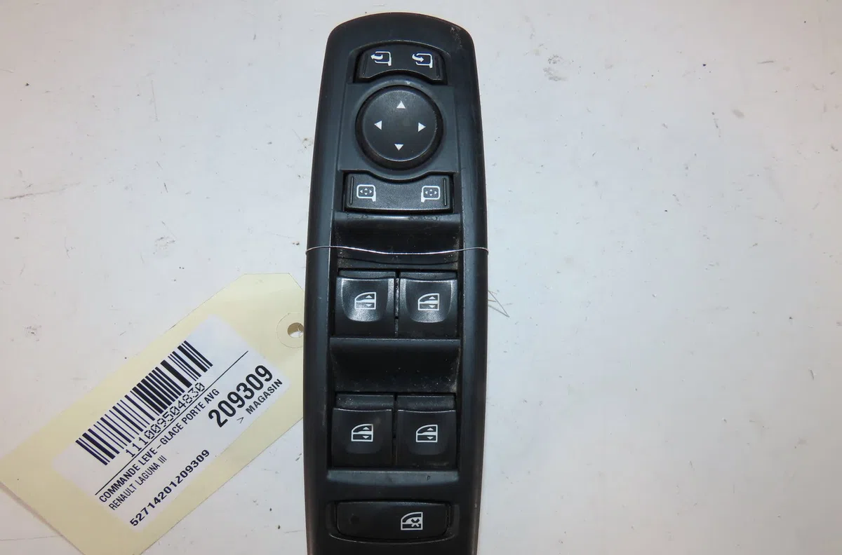 Commande lève-glace porte avant gauche Renault LAGUNA III (BT0-1) 1.5 dci (bt00, bt0a, bt0t, bt1j) (2007-2015) 5 portes