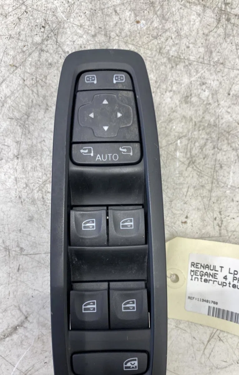 Commande lève-glace porte avant gauche Renault MEGANE IV 3-5 portes (B9A-M-N_) 1.5 blue dci 115 (b9a6) (2018) occasion