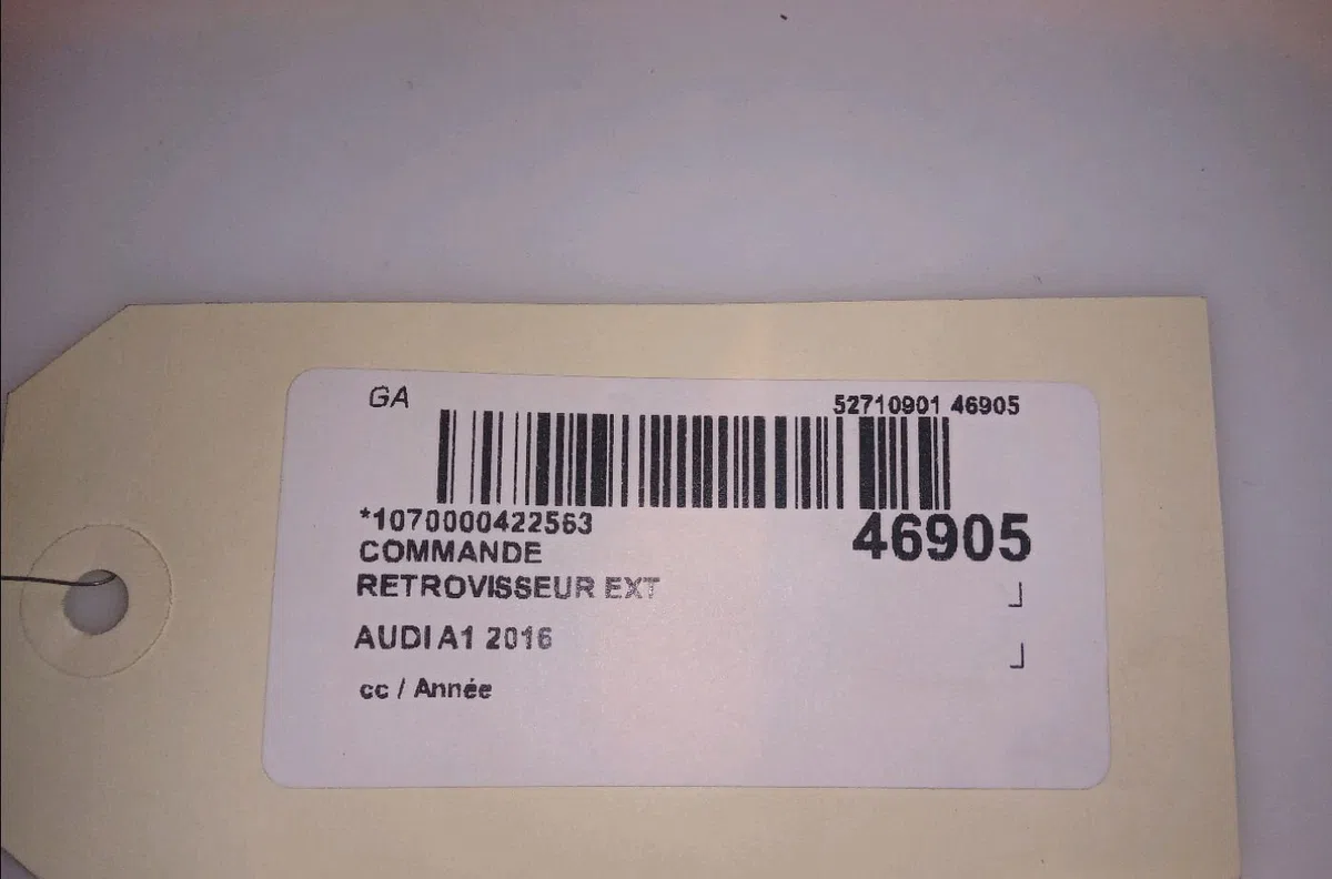 Commande rétroviseurs extérieures électriques Audi A1 Sportback (8XA, 8XF) 1.4 tdi (2014-2018) occasion — photo 3