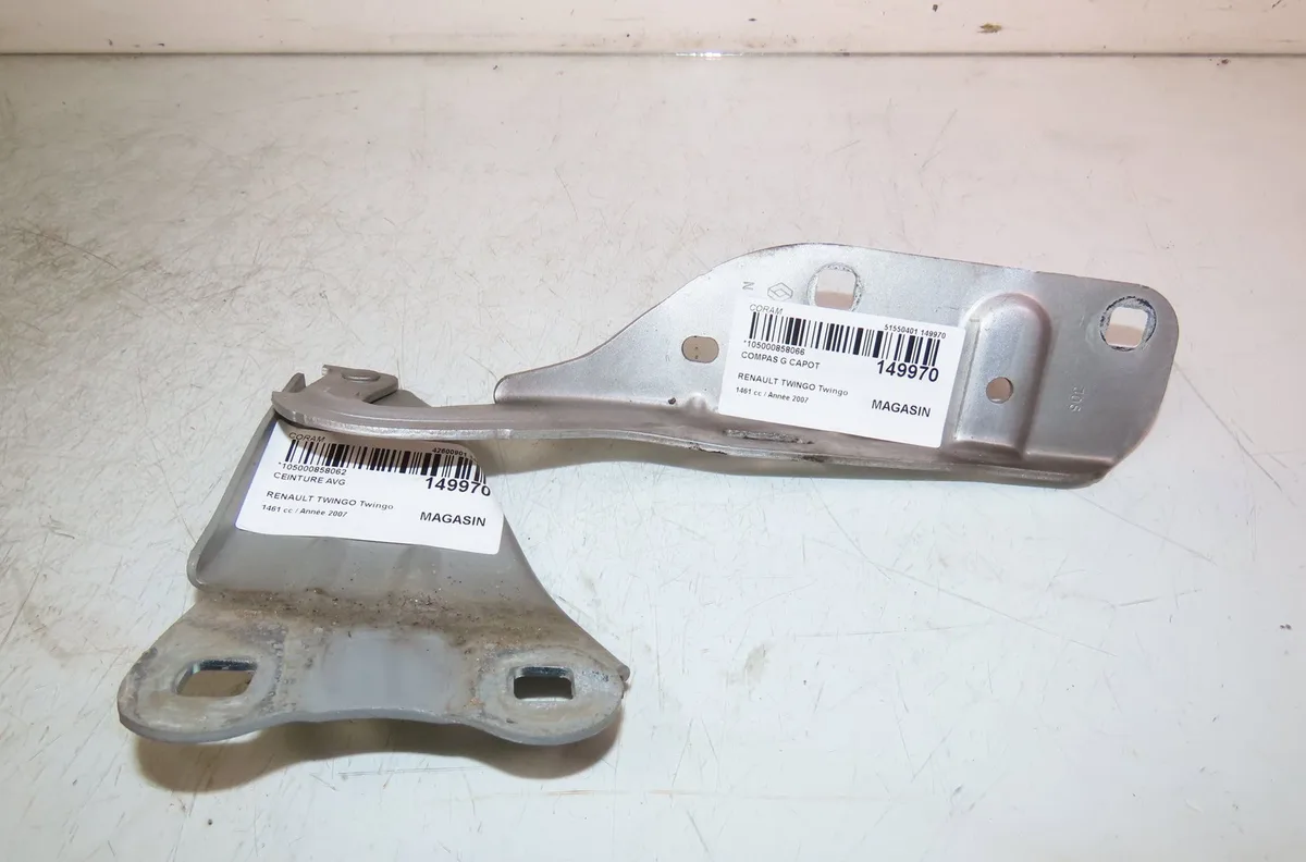Compas g capot Renault TWINGO II (CN0_) 1.5 dci (cn0e) (2007-2014) 3 portes occasion — photo 3