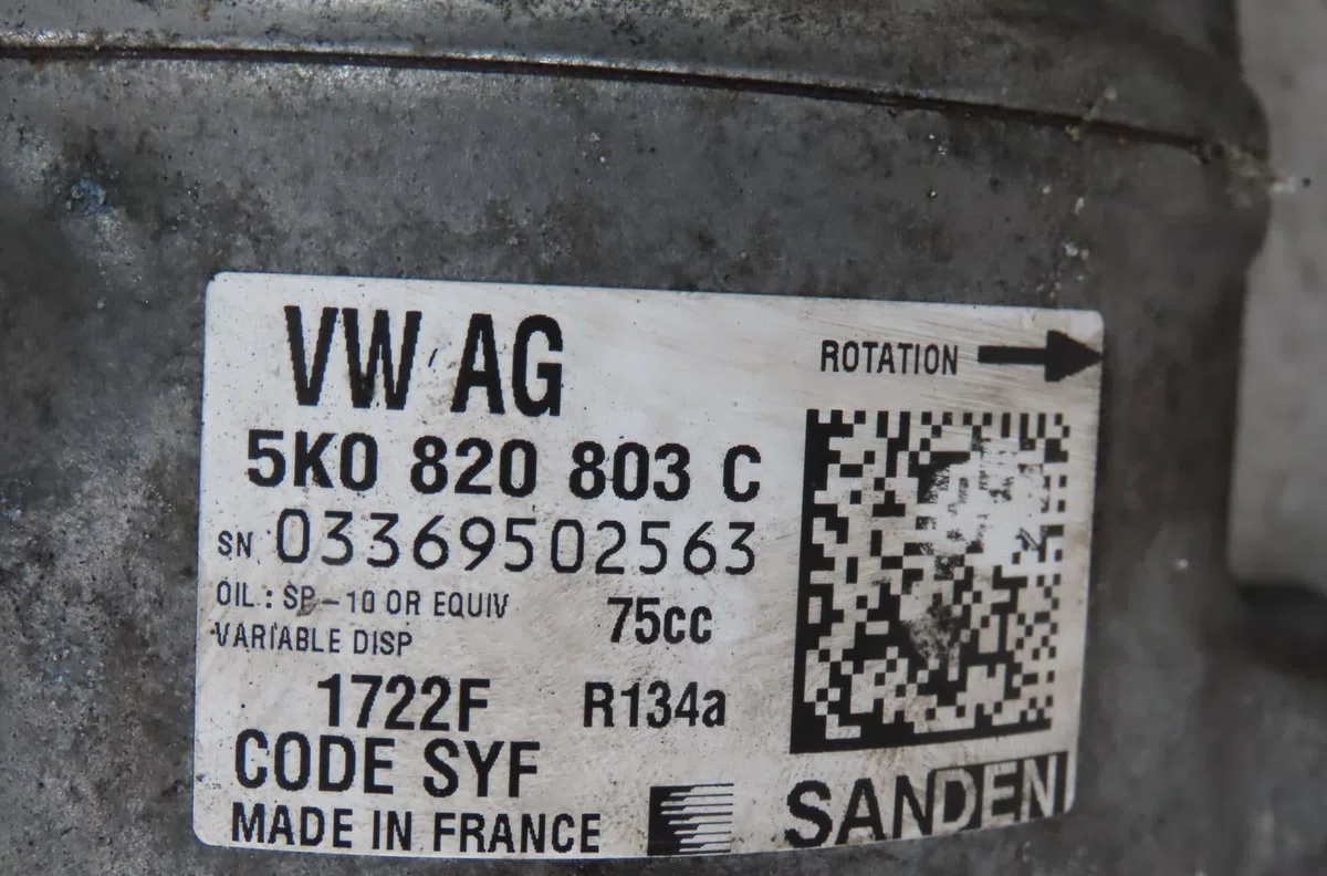 Compresseur air conditionne Audi Q3 (8UB, 8UG) 2.0 tdi quattro (2011-2018) occasion — photo 2