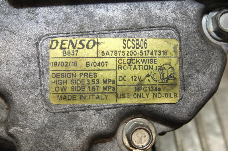 Compresseur air conditionne FIAT 500 2 PHASE 1 occasion — photo 2