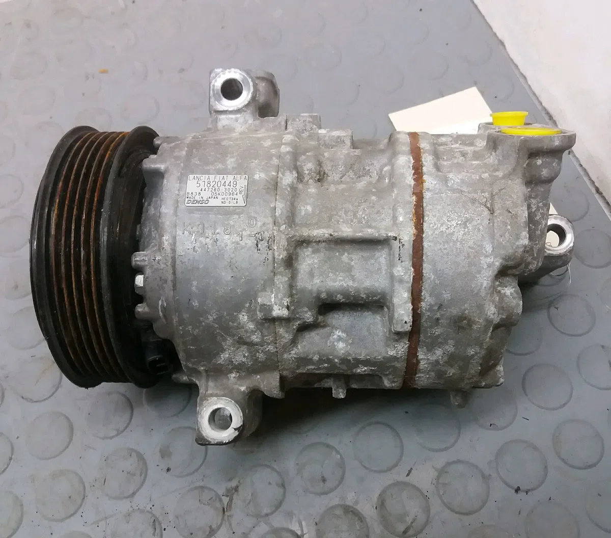 Compresseur air conditionne Fiat BRAVO II (198_) 1.6 d multijet (198axl1b) (2008-2014) occasion — photo 2