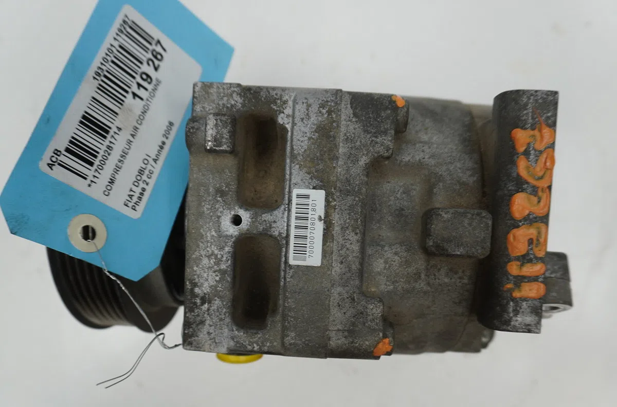 Compresseur air conditionne Fiat DOBLO Monospace (119_, 223_) 1.9 jtd (2003) occasion