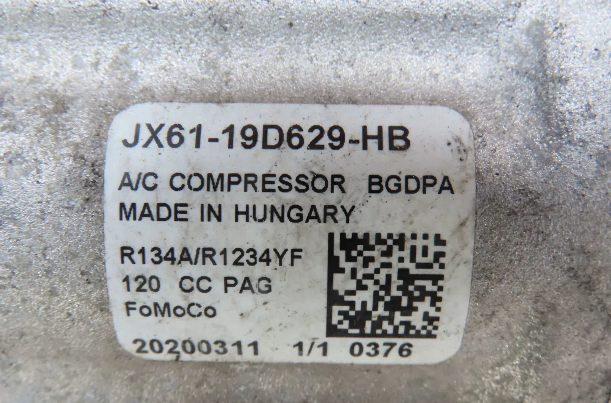 Compresseur air conditionne Ford FIESTA VII (HJ, HF) 1.0 ecoboost (2017) occasion — photo 2