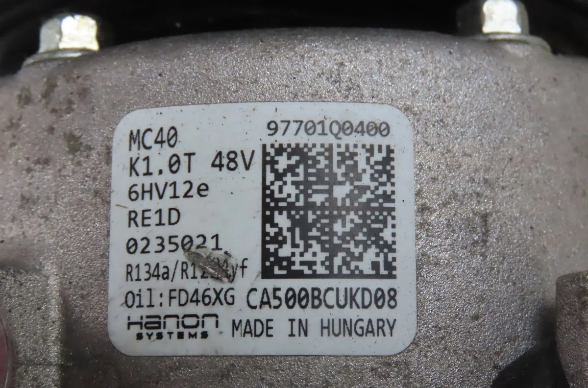 Compresseur air conditionne Hyundai BAYON (BC3) 1.0 t-gdi 48v-hybrid (2021) 5 portes occasion — photo 2