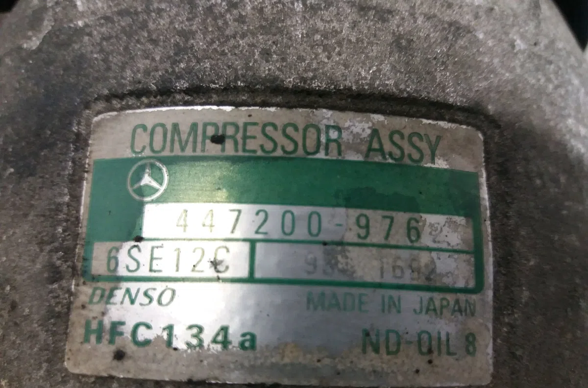 Compresseur air conditionne Mercedes-benz CLASSE A (W168) A 160 (168.033, 168.133) (1997-2004) occasion — photo 2