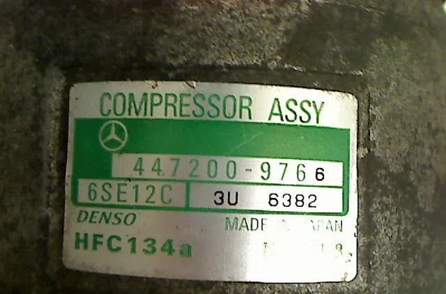 Compresseur air conditionne Mercedes-benz CLASSE A (W168) A 170 cdi (168.008) (1998-2001) occasion — photo 2