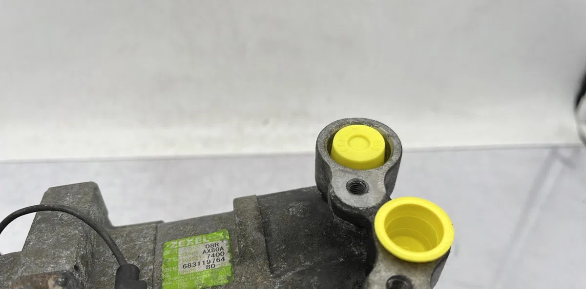 Compresseur air conditionne NISSAN MICRA 3 PHASE 2 occasion — photo 2
